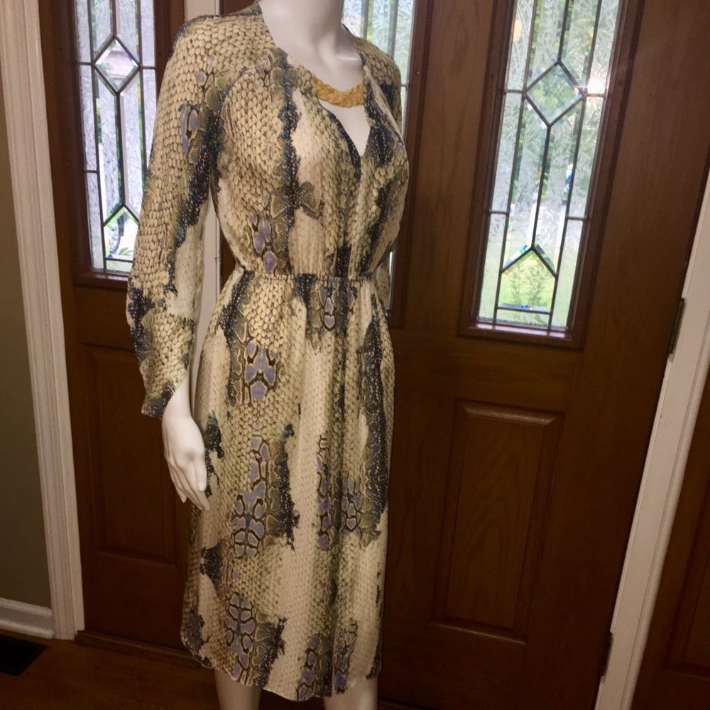 NWT 100% Silk Badgley Mischka Mark&James - Picture 3 of 7